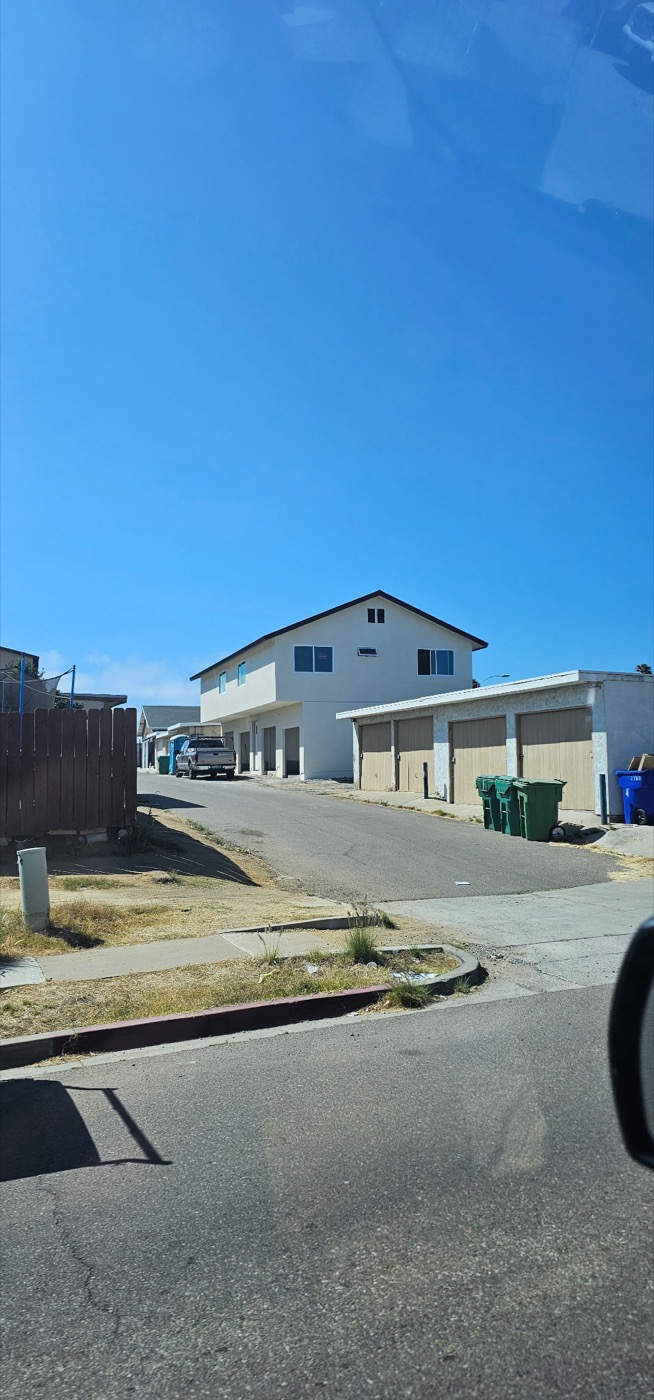 Completed multi-unit residential building exterior