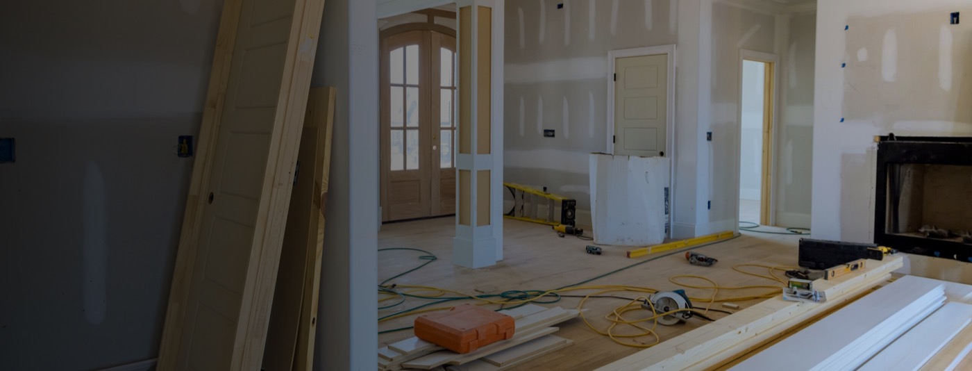 Interior construction drywall and finish work